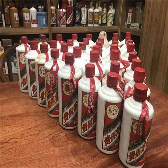 阎良日照莒老茅台酒回收价格哪里回收(附近上门回收茅台酒）?